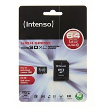 MEMORY CARD INTENSO MICRO SDXC 64 GB MEMORY CARD INTENSO MICRO SDXC 64 GB