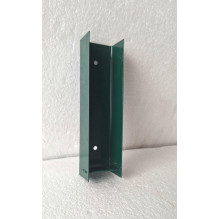 Foundation holder RAL6005, 20 cm, green Foundation holder RAL6005, 20 cm, green