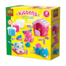 Modelino set with tools SES Creative Kittens 00506 Modelino set with tools SES Creative Kittens 00506