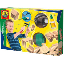 Medinių figūrų gaminimo rinkinys SES Creative 00943