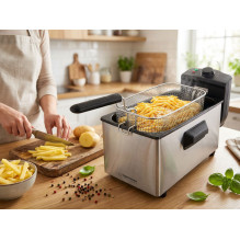 Esperanza EKG010 Deep Fryer 3 L, 2000W Inox