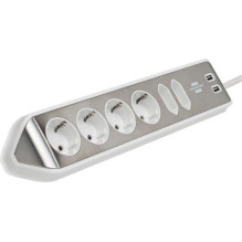 Buitinis ilgintuvas BRENNENSTUHL, 6 vietų, 2 USB, 2 m Buitinis ilgintuvas BRENNENSTUHL, 6 vietų, 2 USB, 2 m