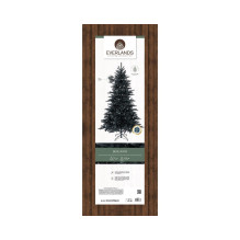 Artificial Christmas tree Christmas Touch Black 210 cm