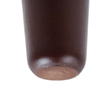 CONICAL WOODEN LEG D50 L150MM DARK LACQ CONICAL WOODEN LEG D50 L150MM DARK LACQ