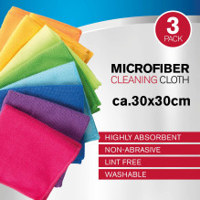 Cloth, multi colour, 3 pcs