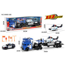 Police car S.O.S station 999B-54B, blue / white / black Police car S.O.S station 999B-54B, blue / white / black