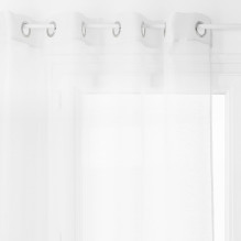 NET CURTAIN MOLY WH 135X240...