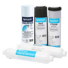 A set of filter cartridges...