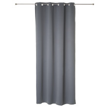 BLACKOUT GREY CURTAIN...