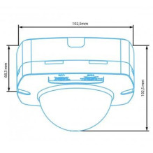 PRESENCE SENSOR ALIO PRO PS-360-20IW SM