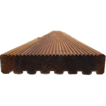 Terrace board, 28 x 142 x 3000 mm, impregnated, brown Terrace board, 28 x 142 x 3000 mm, impregnated, brown