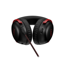 Laidinės žaidimų ausinės HyperX Cloud III, juodos / raudonos Laidinės žaidimų ausinės HyperX Cloud III, juodos / raudonos