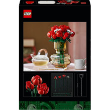 Konstruktorius LEGO® Icons Rožių puokštė 10328
