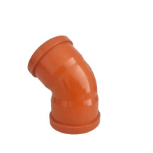 Lauko kanalizacijos dvimovė alkūnė Magnaplast, Ø 110 mm, 45° Lauko kanalizacijos dvimovė alkūnė Magnaplast, Ø 110 mm, 45°