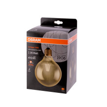 Lemputė Osram LED, G125, E27, 4 W, 410 lm, 2400 K