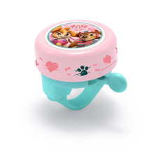 Bell Paw Patrol, plastic / metal, pink Bell Paw Patrol, plastic / metal, pink