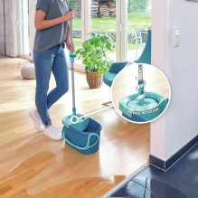 Grindų plovimo rinkinys Leifheit Rotation Disc Mop Ergo, 6 l