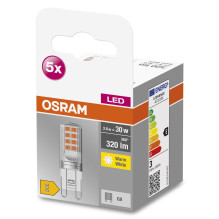 LEMPUTĖ LED G9 2.9W 870 320LM