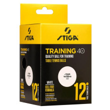Table tennis ball Stiga 1110-2610-12, 40 mm, 12 pcs Table tennis ball Stiga 1110-2610-12, 40 mm, 12 pcs
