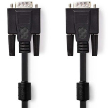 Kabelis NEDIS VGA M, VGA M 3m, juodas Kabelis NEDIS VGA M, VGA M 3m, juodas