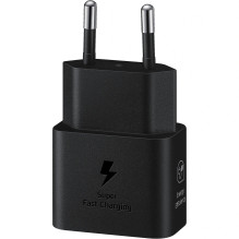 Charger Samsung 1 x USB Type C black, 25 W