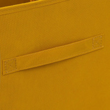 Storage box31x31 mustard Storage box31x31 mustard