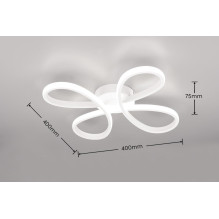 Luminaire ceiling Trio Fly 645610131, 22 W, 4000 °K Luminaire ceiling Trio Fly 645610131, 22 W, 4000 °K