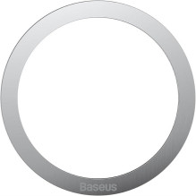Metalinis žiedas magnetiniam auto laikikliui Baseus sidabro
