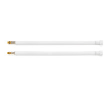 FLEXIBLE MIXER HOSE 2X50CM M10-L15.5 F1 / 2 WHITE FLEXIBLE MIXER HOSE 2X50CM M10-L15.5 F1 / 2 WHITE