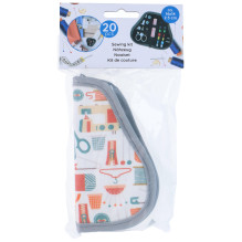 Sewing thread kit bag, 20 pcs