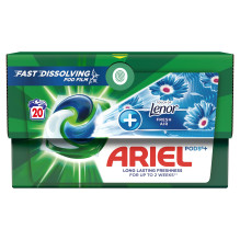 KAPSULĖS SKALBIMO ARIEL FRESH AIR 20VNT