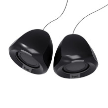 Kompiuterinė kolonėlė TRUST POLO 2.0, juodos spalvos, 4 W