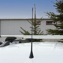 CB antenna PNI Duplex 2000 CB-FM, 26-28MHz (CB), 87-108MHz (FM), CB cable and FM cable 5 meters, fiberglass, length 490 