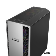 Darbalaukio Kompiuteris - Lenovo LOQ Tower 26ADR10 Ryzen 7 8745HX 32GB DDR5 1TB SSD GeForce RTX 5060 Ti Luna Grey / Ecli