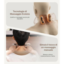 Health and Personal Care - Renpho U-Neck Mini Massager, Rechargeable, 120 min Use Time, Gray