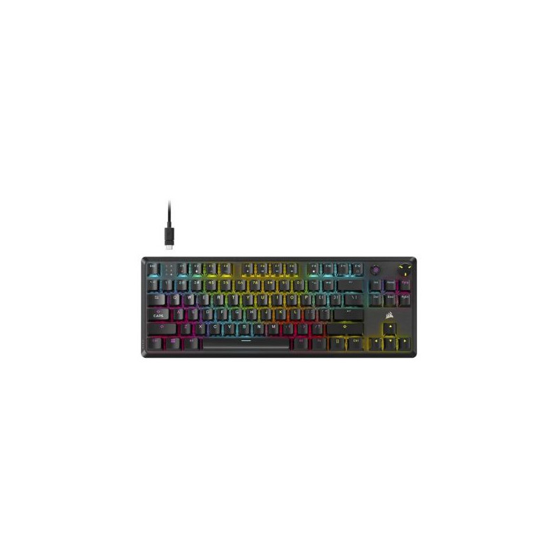 Corsair K70 CORE TKL Tenkeyless Mechanical Gaming Keyboard Wired NA Black 0.973 g MLX RED