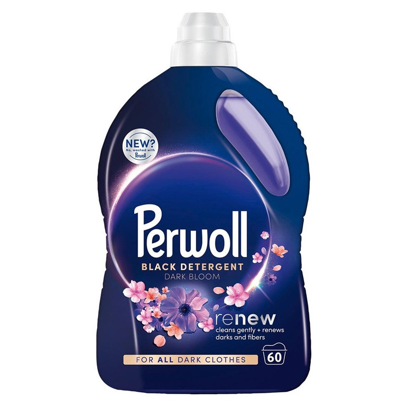 DETERGENT LIQ PERWOLL DARK BLOSS 60W 3L