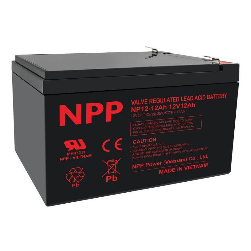 Battery NPP, 12V 12AH