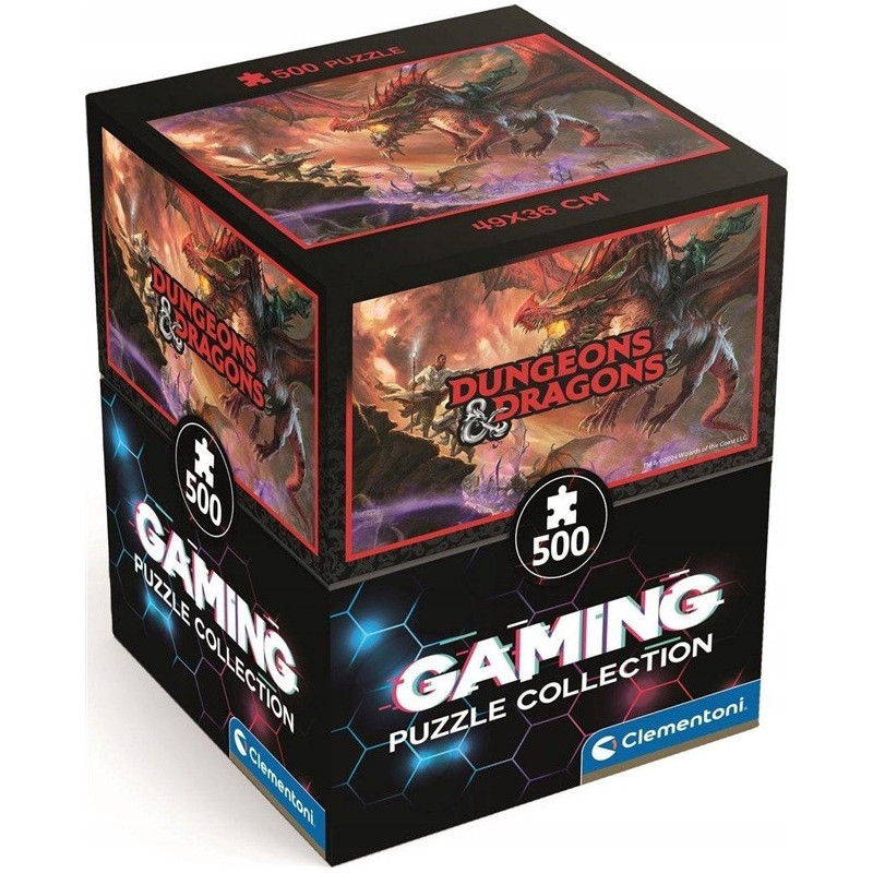 Puzzle Dungeons &amp; Dragons 35561, 49x36 cm, 500 pcs,