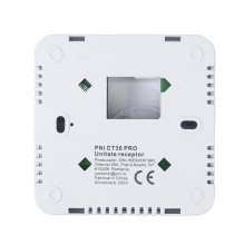 Išmanusis belaidis termostatas PNI CT36 PRO su WiFi, TuyaSmart APP interneto valdymu, centriniam šildymui, vėsinimui