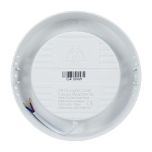 LED lubinis šviestuvas PNI D-Light CL2412 12W, apvalus 16,7 cm, 6400K, 230V maitinimo šaltinis, 1320 lm, šaltai balta