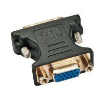 Adapter - DVI-A M / F to VGA F, Nickel Plated, 2 Year Warranty Adapter - DVI-A M / F to VGA F, Nickel Plated, 2 Year Warranty