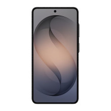 „Samsung Galaxy S26“ anglies pluošto magnetinis dėklas, suderinamas su „MagSafe“ – juodas