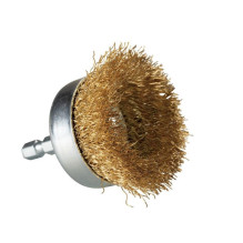 WIRE CUP BRUSH (BRASS COATED)
