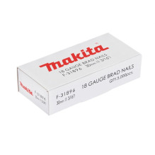 Vinys Dailylentėms Makita 18GA F-31896, 30 mm x 1.2 mm Vinys Dailylentėms Makita 18GA F-31896, 30 mm x 1.2 mm