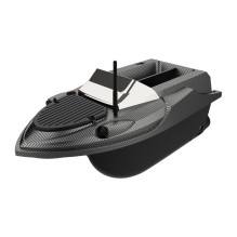 Fishing Equipment - Flytec V080 Remote Controlled Bait Boat With GPS And Fish Finder - 20000mAh Battery Black