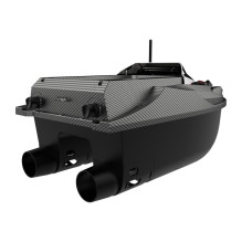 Fishing Equipment - Flytec V080 Remote Controlled Bait Boat With GPS And Fish Finder - 20000mAh Battery Black