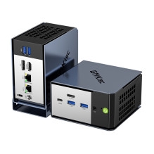 Mini PC - GMKtec EVO-X1, AMD Ryzen AI 9 HX 370, 32GB RAM, 1TB SSD, Black Mini PC - GMKtec EVO-X1, AMD Ryzen AI 9 HX 370, 32GB RAM, 1TB SSD, Black