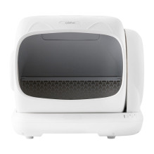 Cat Toilet - UBPet C41 Smart Municipality Urine Box, Mobile App, 99.99% Clumping, Large Interior, White Cat Toilet - UBPet C41 Smart Municipality Urine Box, Mobile App, 99.99% Clumping, Large Interior, White