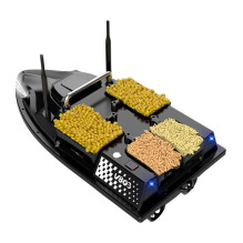 Remote controlled bait boat - Flytec V803-GPS 5200mAh, 500m range, dual power supply, black